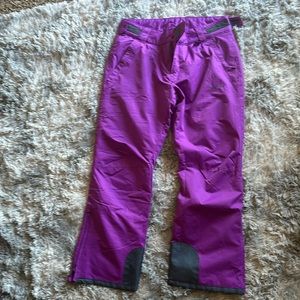 Purple ski pants never worn